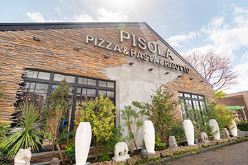 株式会社ピソラ イタリアンレストラン「PISOLA」店舗外観
