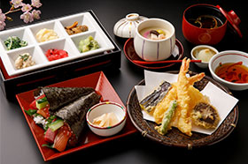 福岡リーセントホテル 食事メニュー例