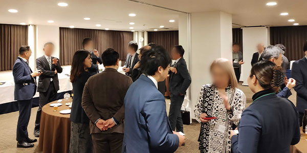 2024.3.7 北海道DXサミット 歓談中写真